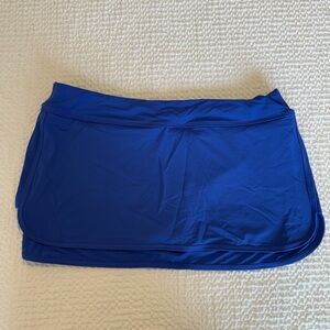 Athleta Royal Blue Swim Skort